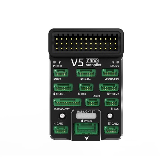 Hot Sales CUAV V5 Nano Flight Controller Simulator Controls Agricultural Drones UAV Flight Controller Hardware
